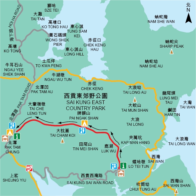 圖片來源：http://hiking.gov.hk/