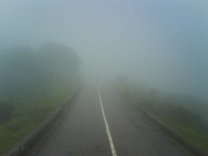 大帽山天氣多變，有霧一啲都唔奇。