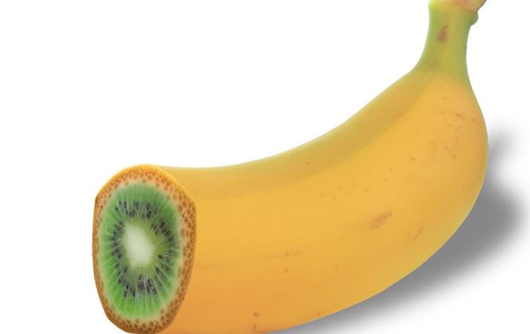香蕉型嘅奇異果，可以喺泥土種出嚟。