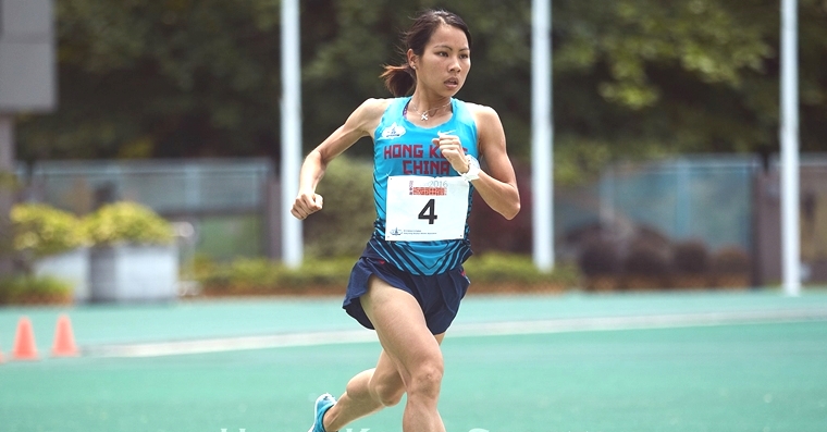姚潔貞剛於6月26日的香港城市田徑錦標賽2016奪冠。