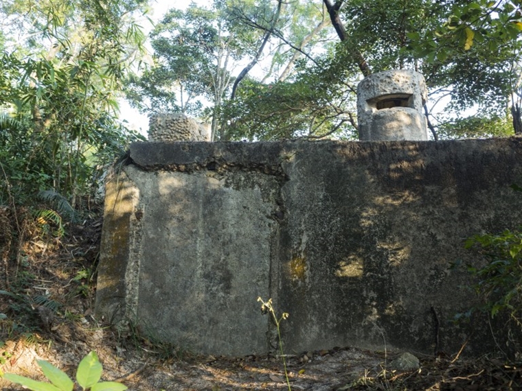 碉堡入口已被封閉