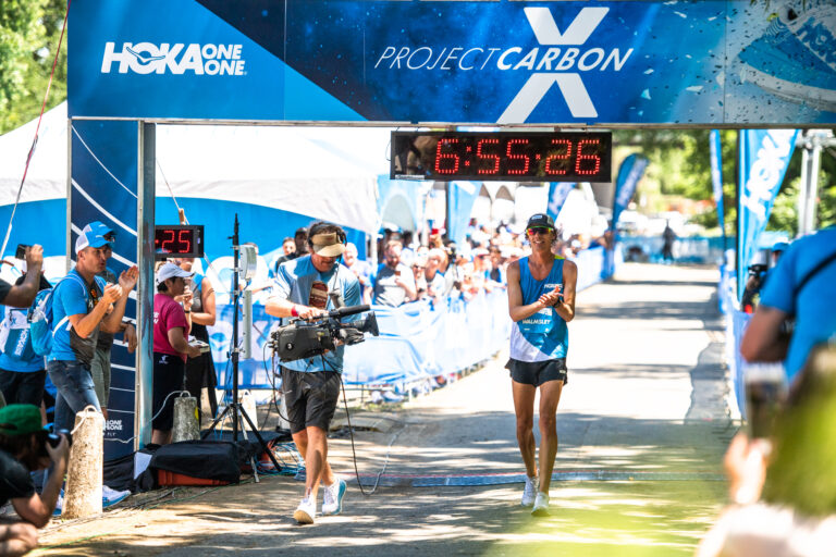 hoka one one project carbon x 100k