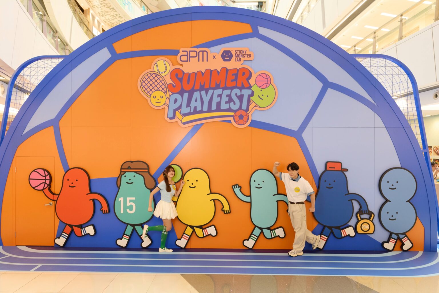 apm × Sticky Monster Lab Summer Playfest開鑼 | 6米LED巨幕陪你睇盡104場足球大戰 | Fitz ...